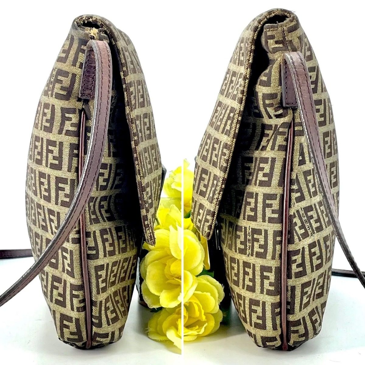 Fendi Shoulder Bag Zucca Pochette Smartphone Travel — view 6