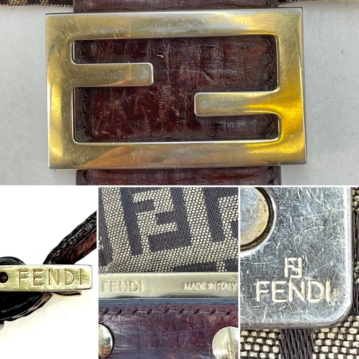 Fendi Shoulder Bag Zucca Pochette Smartphone Travel — view 7