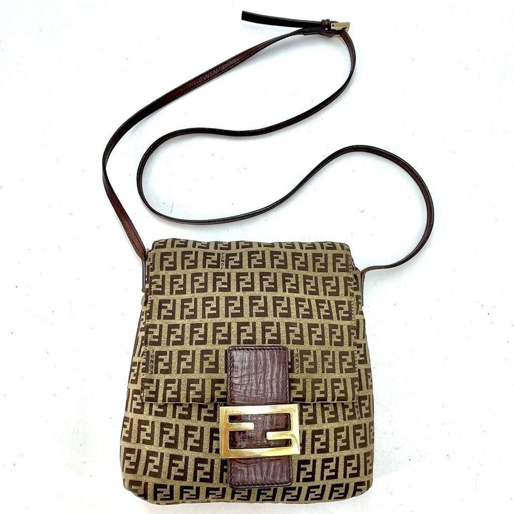 Fendi Shoulder Bag Zucca Pochette Smartphone Travel