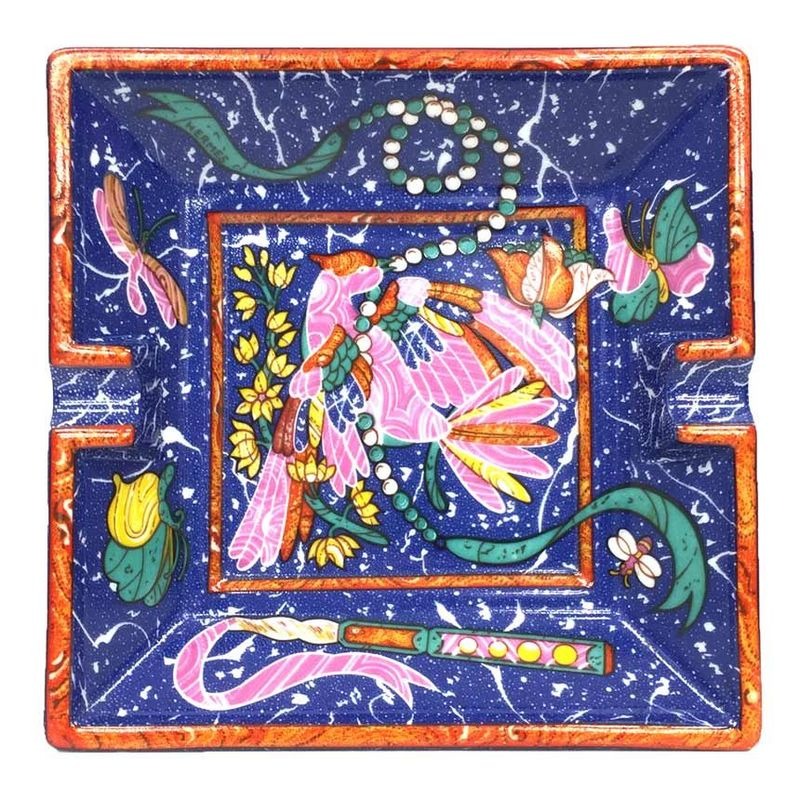 Hermes Ashtray Small Container Pierre Dorient Et Doccident Butterfly