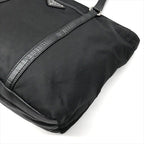 Prada Nylon Tessuto Saffiano Tote Black — view 4