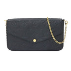 Louis Vuitton Monogram Empreinte Pochette Felicie Chain Wallet Leather Shoulder