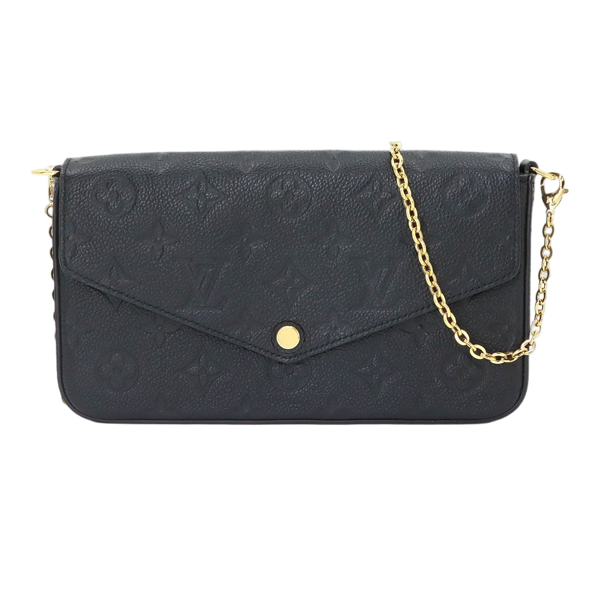 Louis Vuitton Monogram Empreinte Pochette Felicie Chain Wallet Leather Shoulder