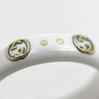 Gucci Icon Ring White Yellow — view 9
