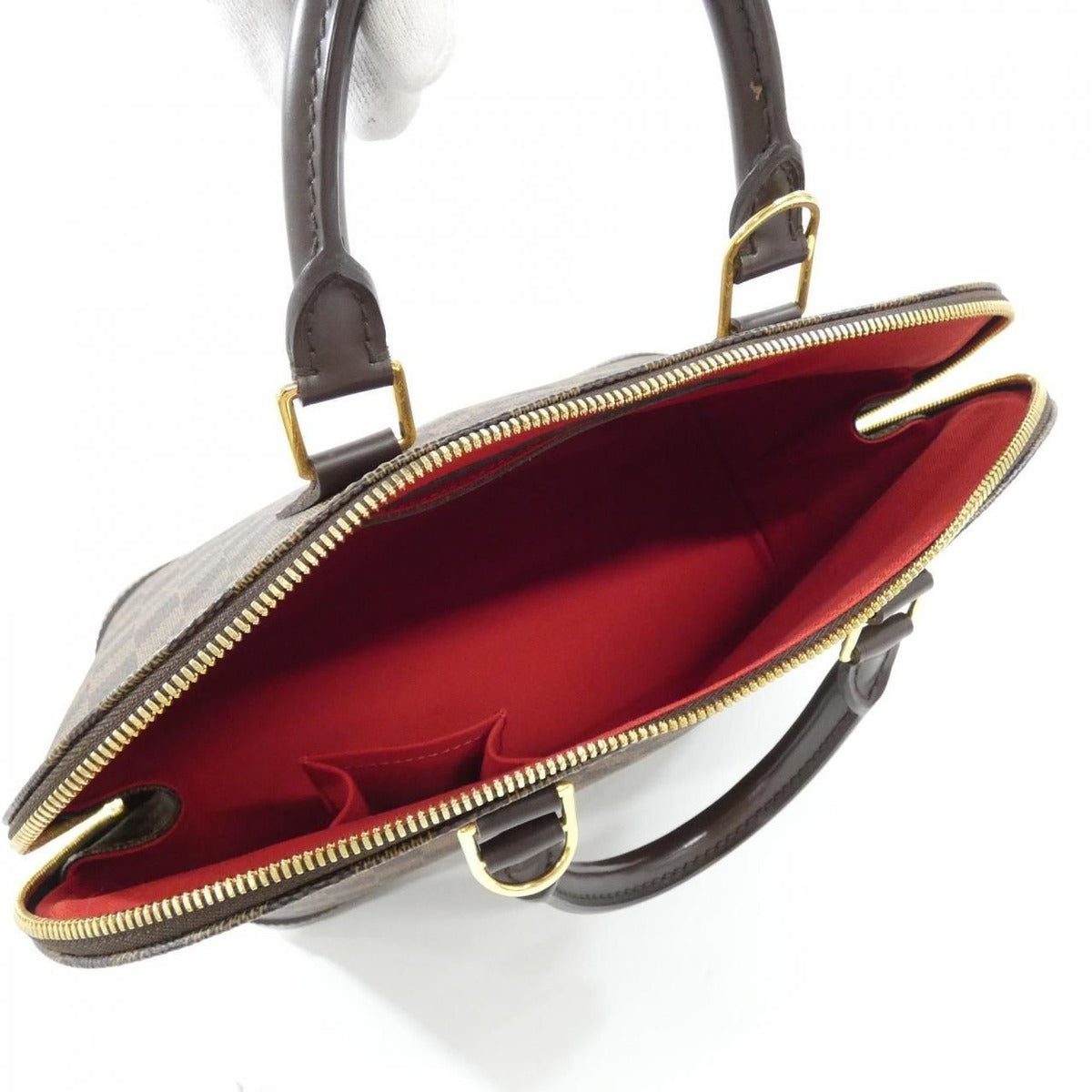 Louis Vuitton Damier Alma PM Bag Ebene — view 8