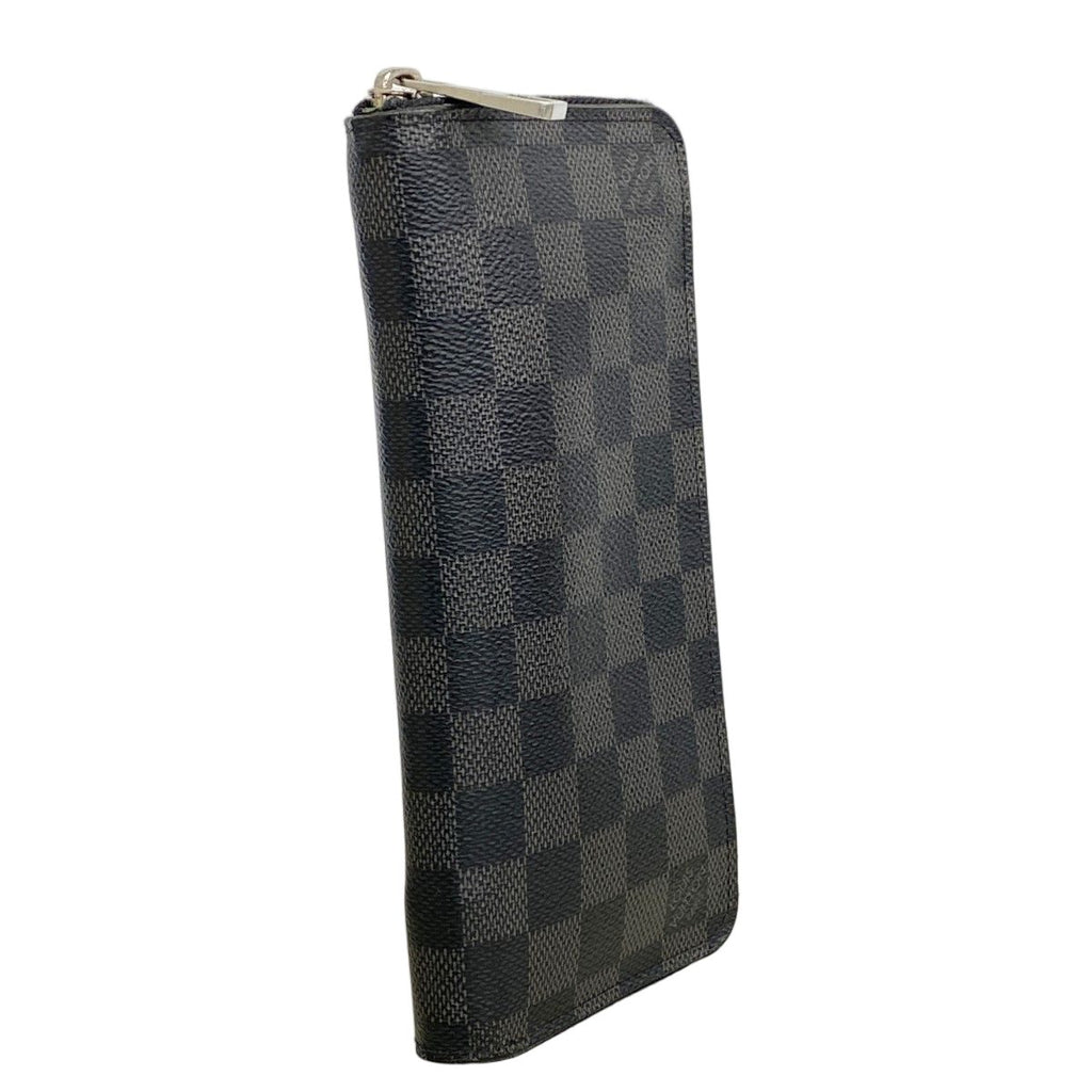 Louis Vuitton Wallet Damier Graphite Zippy Vertical Black — view 2