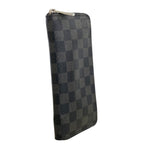 Louis Vuitton Wallet Damier Graphite Zippy Vertical Black — view 2
