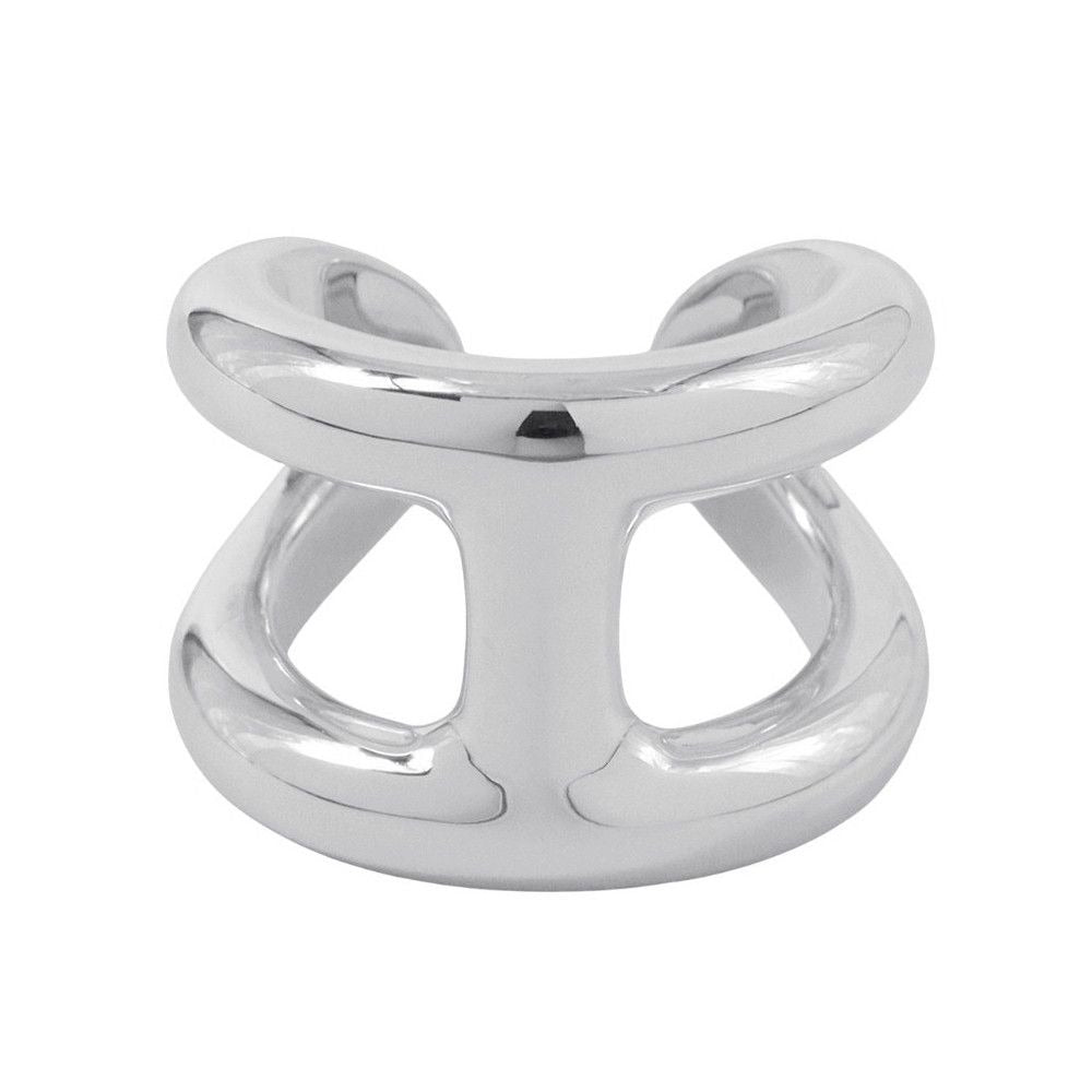 Hermes Ring Osmose GM Silver 51