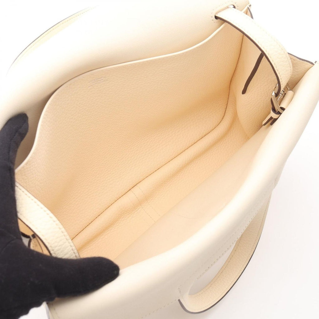 Hermes Handbag Halzan 31 Nata Leather — view 3