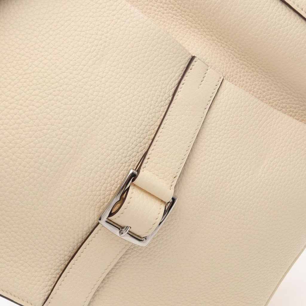 Hermes Handbag Halzan 31 Nata Leather — view 6