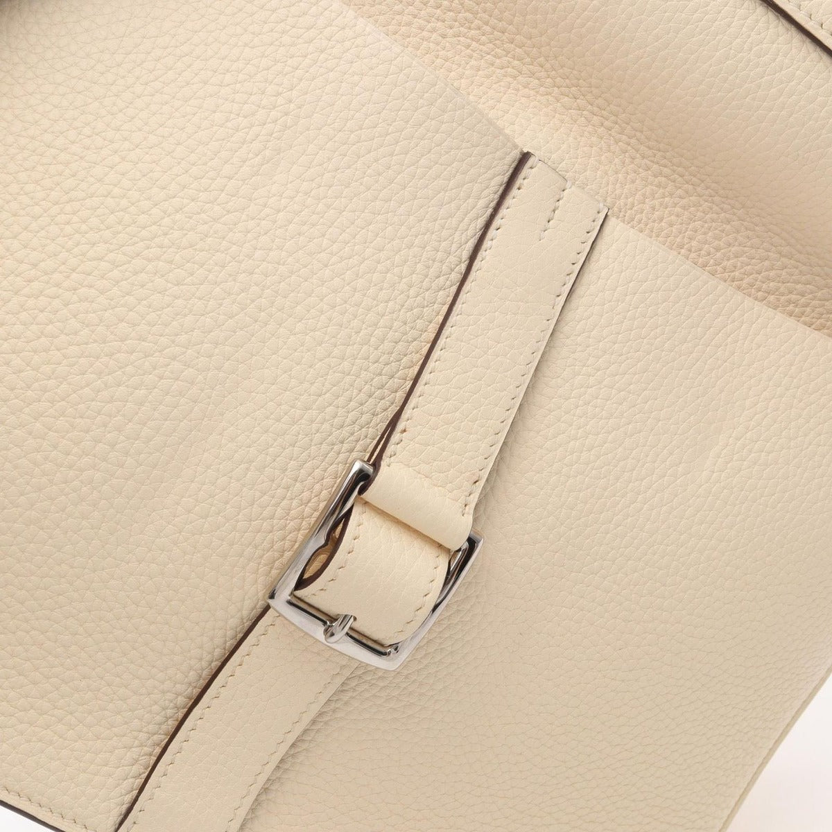 Hermes Handbag Halzan 31 Nata Leather — view 6