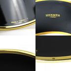 Hermes Bracelet Emile TGM Metal Cloisonne Blue Multicolor Gold Hardware Bangle — view 9