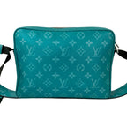 Louis Vuitton Outdoor Messenger PM Monogram Taigarama Leather Shoulder Bag — view 4