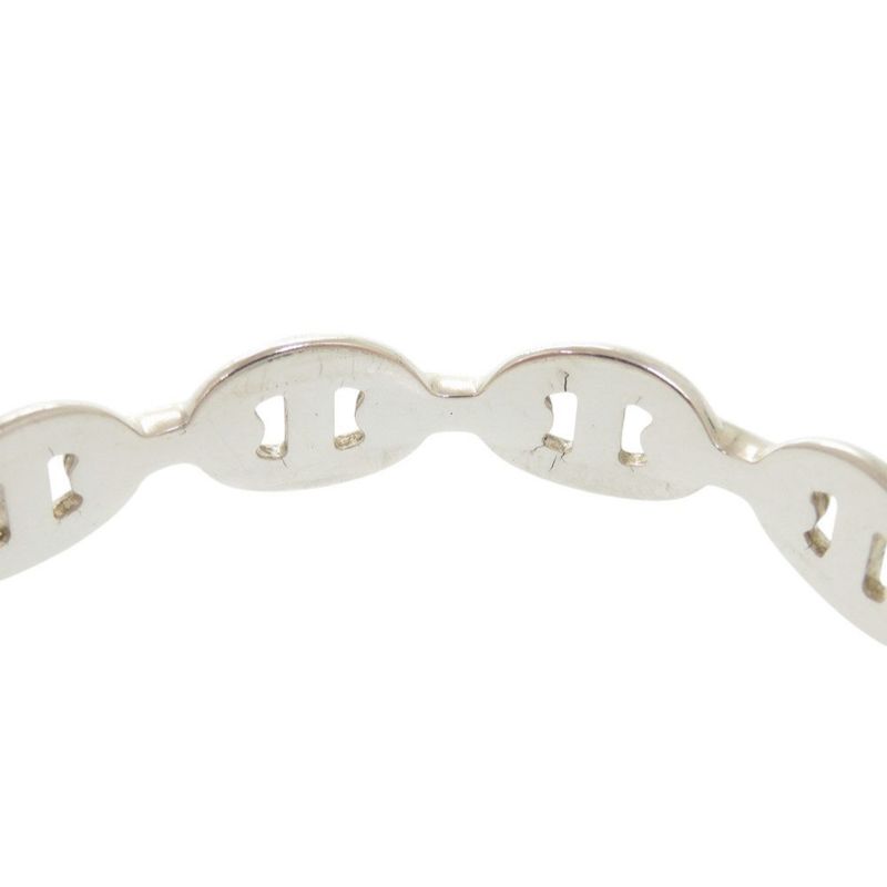 Hermes Chaine D'ancre Anchene SH Silver 925 Bangle Bracelet 1040 — view 8