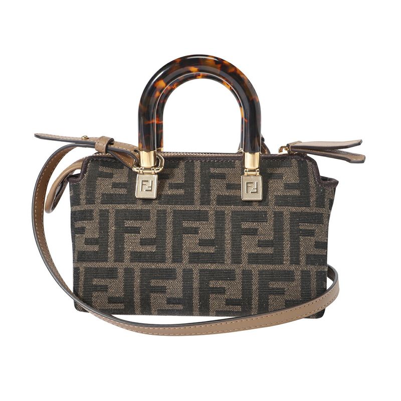 Fendi Shoulder Bag by the Way Brown — view 2