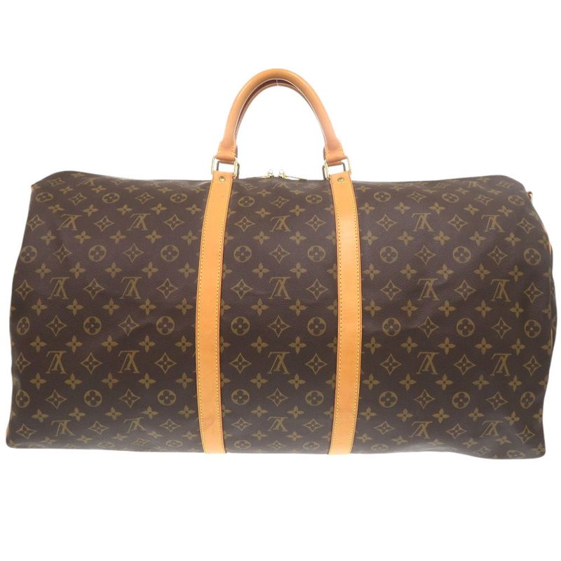 Louis Vuitton Keepall Bandouliere 60 Monogram Boston Bag 0665 — view 2