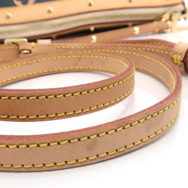 Louis Vuitton Pochette Accessory Monogram Multicolor With Long — view 9
