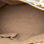 Louis Vuitton Monogram Multicolor Alma Noir Black Leather — view 4