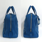 Louis Vuitton Dora Soft MM Shoulder Bag 2-Way Blue Silver — view 5
