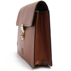 Loewe Bag Second Clutch Men Leather Brown Shredded — view 4