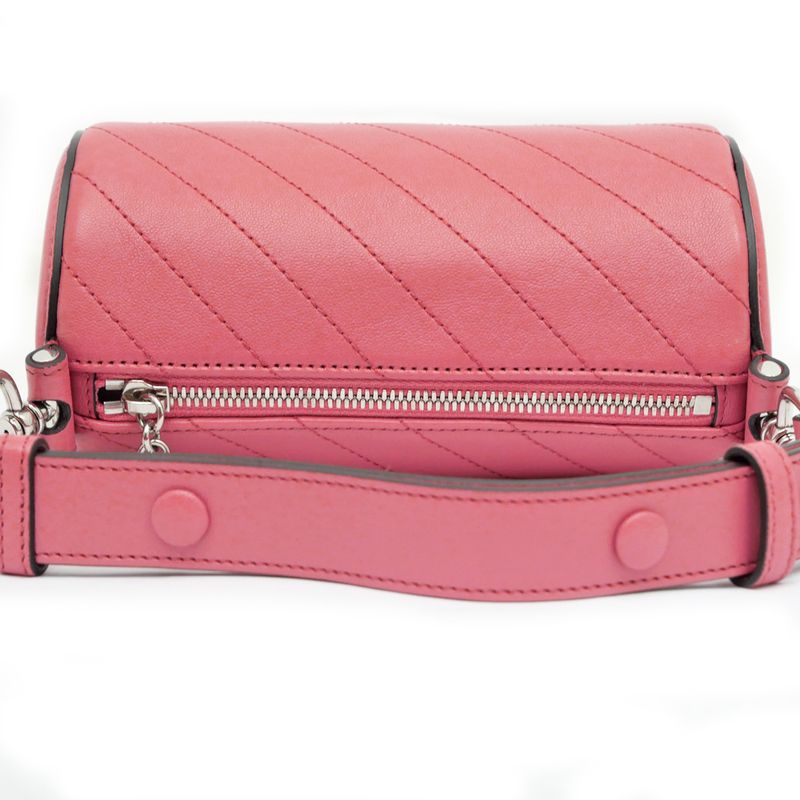 Gucci Blondie Mini Shoulder Bag one Pink Leather — view 7