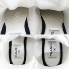 Chanel Sneakers Sequins White Size 36 Coco — view 6