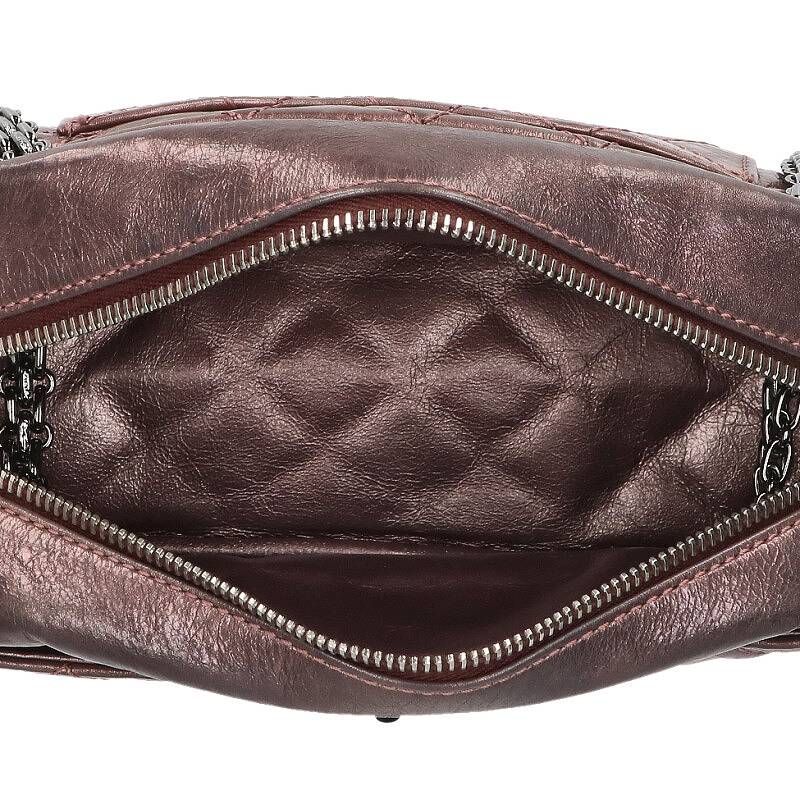 Chanel 2.55 Quilted Double Chain Camera Shoulder Bag — view 3