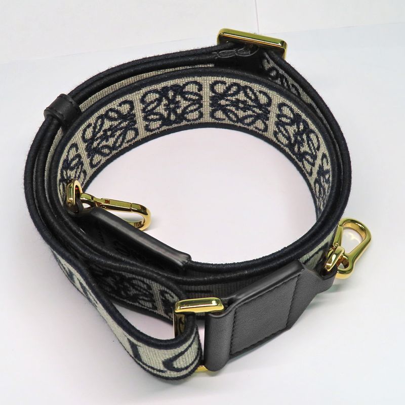 Loewe Anagram Shoulder Strap C073 T87 X01 Navy Black Gdhardware Bag — view 2