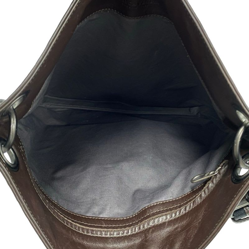 Bottega Veneta Intrecciato Leather Shoulder Bag Sacoche