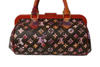 Louis Vuitton Monogram Water Color Richard Prince Papillon Handbag Brown — view 3