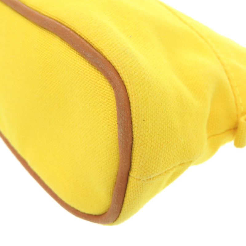Hermes Bolide Pouch 16 Mini Cotton Yellow Cosmetic 0804 — view 6