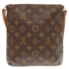 Louis Vuitton Long Strap Musette Salsa Monogram Brown Shoulder Bag — view 2