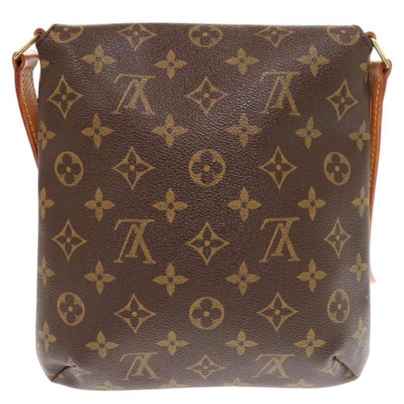 Louis Vuitton Long Strap Musette Salsa Monogram Brown Shoulder Bag — view 2