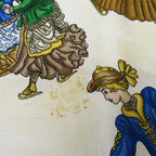 Hermes Scarf Carre 90 Joies D'hiver Winter Pleasures Silk Red Ivory Gold Large — view 3