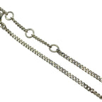 Fendi 8 Ah428 Bracelet O'lock Bangle Accessories Crystal Metal Silver — view 5