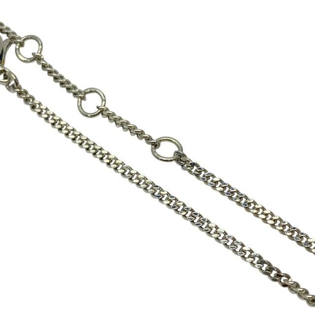 Fendi 8 Ah428 Bracelet O'lock Bangle Accessories Crystal Metal Silver — view 5