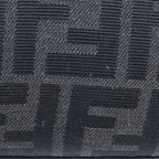 Fendi Mini Travel Zucca Shoulder Bag Black 7 Va552 — view 8