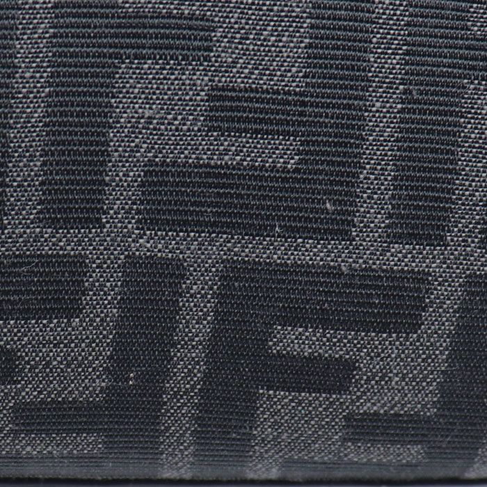 Fendi Mini Travel Zucca Shoulder Bag Black 7 Va552 — view 8