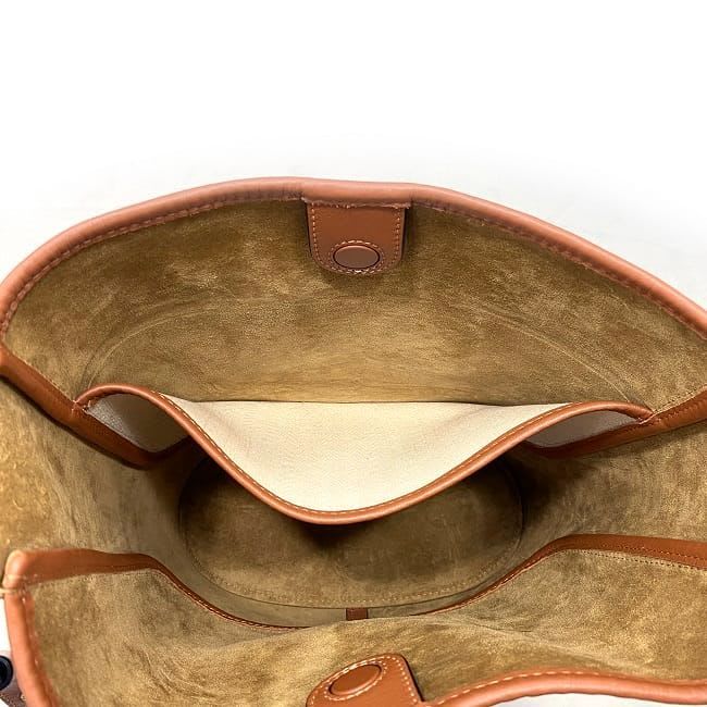 Loewe Shoulder Bag Brown Beige Anagram — view 8