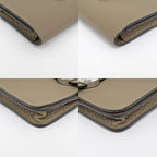 Hermes Dogon Card Case Brown Silver Hardware Togo Leather — view 6