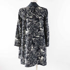 Chanel Cotton Partially Lined Silk Coco Mark Buttons Total Pattern Shawl — view 4