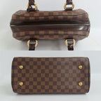 Louis Vuitton Duomo Damier Ebene Tote Bag Handbag Dome Shape — view 5