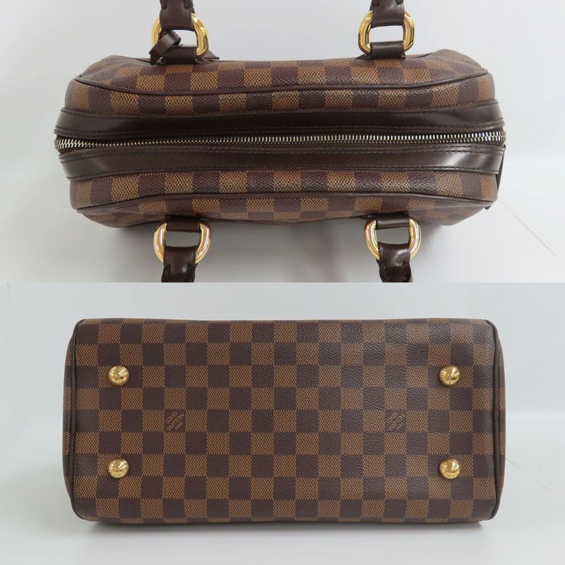 Louis Vuitton Duomo Damier Ebene Tote Bag Handbag Dome Shape — view 5