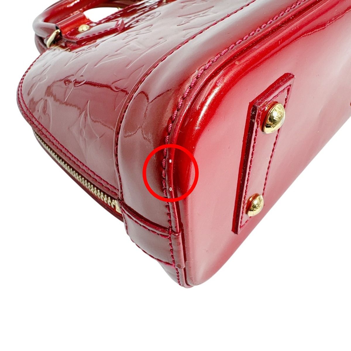 Louis Vuitton Monogram 2-Way Bag Alma BB Handbag Pomme — view 5