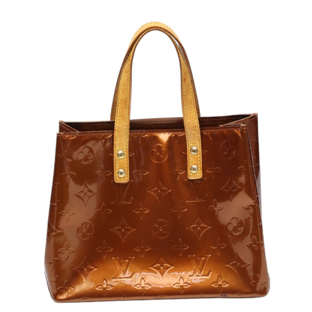 Louis Vuitton Vernis Reed PM Mini Bag Handbag Bronze — view 2