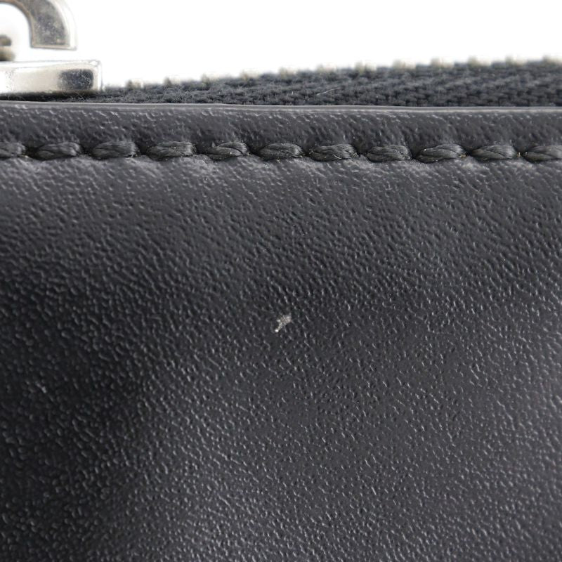 Fendi Bugs Monster 7 Va433 Calf Black Clutch Bag — view 7