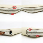 Hermes Azap Long Silk-in Epson Cles Silver Hardware Ivory-lea — view 5