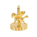 Hermes Cadena Charm Annee de LA Danse 2007 Pegase Pegasus Gold Accessories