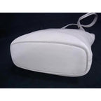 Loewe Shoulder Bag Asymmetrical Ivory Leather — view 5