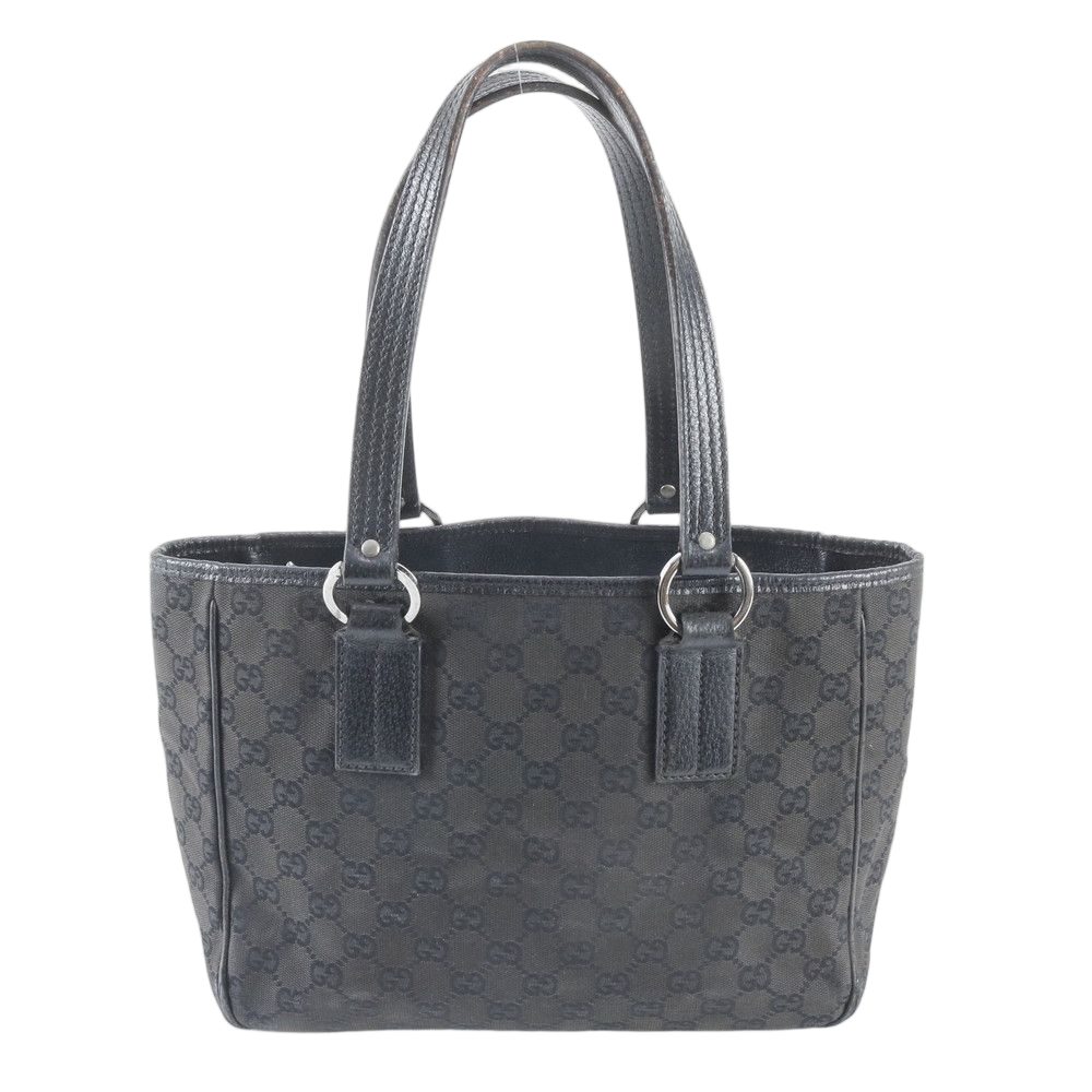 Gucci GG Canvas Leather Tote Shoulder Business Document